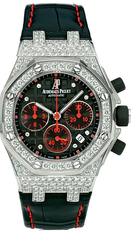 26271BC.ZZ.D002CR.01 Fake Audemars Piguet Ladies Royal Oak Offshore Las Vegas Strip watch